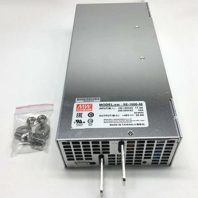 1PS New For MEAN WELL SE-1000-48 48V 20.8A Switching Power Supply Free Shipping - Image 1 of 4