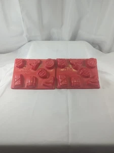 Juego de 2 moldes de gelatina Hockeyville Jigglers con logotipo de la NHL - Imagen 1 de 7