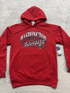 Washington Capitals NHL Sweatshirt Hoodie Men’s S Red Team Apparel - Picture 1 of 5