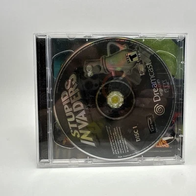 Discos Stupid Invaders (Sega Dreamcast, 2001) disco 1&2 sin cubierta frontal probados casi nuevos Foto 1 de 4