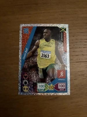 Panini Adrenalyn XL Juegos Olímpicos de Londres Usain Bolt Jamaica Lámina Brillo 2012 Foto 1 de 4