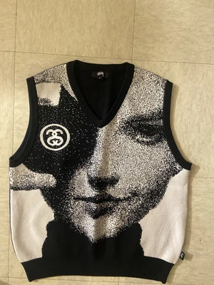 Ärmelloser Pullover Stussy (Damengesicht) sehr seltener Artikel Größe: S - Bild 1 von 4