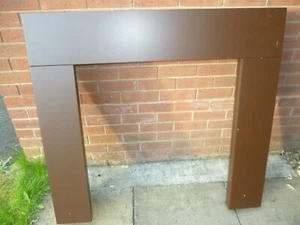 Dark wood fire surround brand new boxed for collect only - Picture 1 of 3