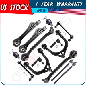 For 2005-2010 Chrysler 300 14Pcs Front Control Arm Ball Joint Tie Rod End Kit - Picture 1 of 1