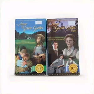 Anne of Green Gables + The Sequel VHS Tape Lot 10th Anniversary Collectors Editi - Picture 1 of 4