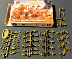 1/72 Airfix WWII US Marines Series II figures MOS - Picture 1 of 2