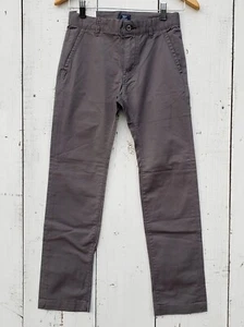 Gap Kids Skinny Fit Charcoal Gray Khaki Pants Boy's Size 12 Regular NEW - Picture 1 of 4