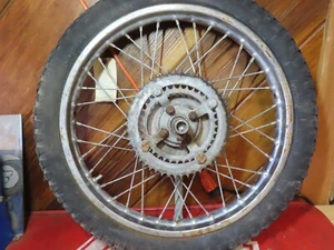 1967-69 HODAKA ACE 100 MODEL 92 OEM REAR RIM DOUBLE SPROCKET (SEE BELOW) - Picture 1 of 11