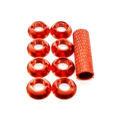 8Pcs Radio Control Switch Color Nut W/tool fit For FUTABA JR/Frsky Transmitter - Image 1 of 2