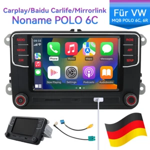 Noname Android Auto Carplay Auto Stereo Radio Für VW Golf CC POLO 6C 19D035280 - Bild 1 von 8