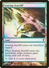 Mtg-soaring seacliff/air cliff | zendikar [foil] eng
