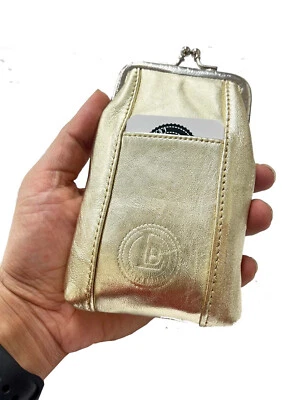 Estuche de cuero para cigarrillos soporte regular o bolsillo para encendedor de 100 Foto 1 de 4