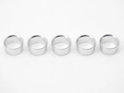 Interruptor de tablero de instrumentos VW Mk1 Audi TT 2001-2006 bisel de aluminio anillos x5 molduras -829 Foto 1 de 3