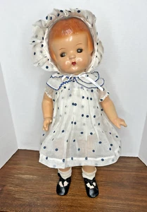 Vintage  19" 1930’S COMPOSITION EFFANBEE PATSY ANN DOLL WITH SLEEP EYES - Picture 1 of 19
