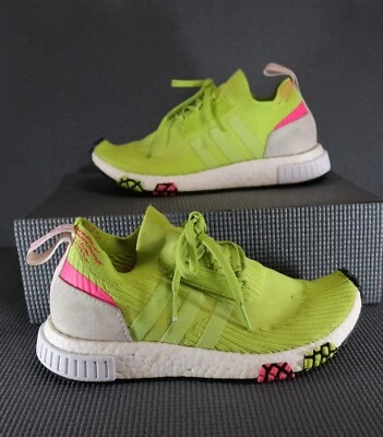 Adidas Shoes Women's UK 4 NMD Racer Lime Green Boost Primeknit  - Image 1 of 4