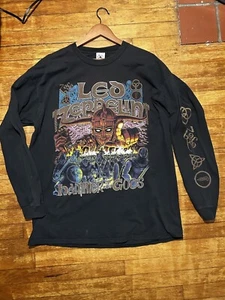 Vintage Led Zeppelin Shirt Hammer of the Gods Long Sleeve Size XL (A18) - Picture 1 of 7