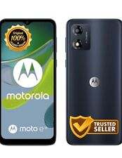 Motorola Moto E13 LTE (64GB+2GB) GSM Factory Unlocked 6.5" 13MP Dual Sim Black 