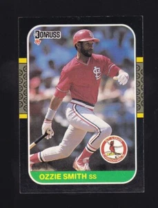 1987 Donruss Ozzie Smith #60 St Louis Cardinals - Picture 1 of 2