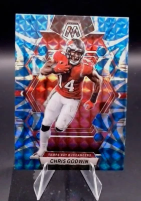 2023 Panini Mosaic - Chris Godwin #228 Reactive Blue Mosaic Prizm - Image 1 of 2
