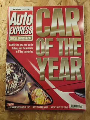 Auto Express Magazine Special Awards Issue #713 (933) Seat Cupra Volvo V90 - Image 1 of 2