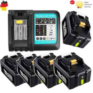 Cargador LED 6Ah BL1860B para Makita 18V Reemplazar Batería BL1850B BL1840B - Imagen 1 de 16