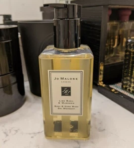 JO MALONE LIME BASIL & MANDARIN BODY HAND WASH GEL MOUSSANT 8.5 FL OZ 250 ML NEW - Picture 1 of 2