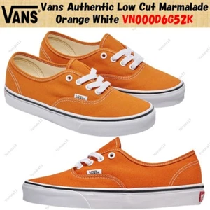 Vans Auténtico Corte Bajo Mermelada Naranja Blanco VN000D6G52K Hombres Talla - Imagen 1 de 7