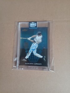 2020 Shawn Green #1/1 Topps Archives Auto Topps Finest Dodgers