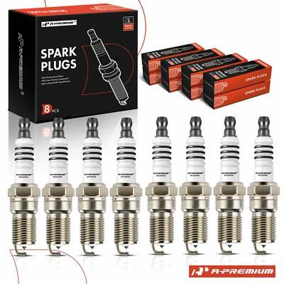 A-Premium 8x Iridium & Platinum Spark Plugs for Cadillac XLR STS 2006-2009 4.4L - Image 1 of 4