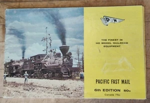 Pacific Fast Mail PFM Brass Locomotive 6th Edition Catalog w/ 12-1-60 Price List - Picture 1 of 5