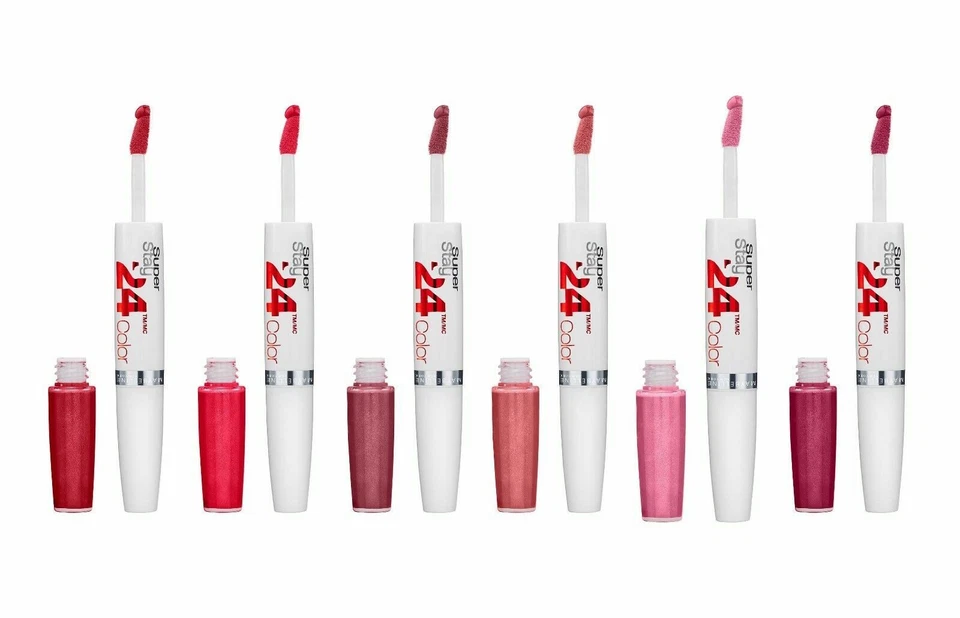 Maybelline Super Stay 24 Color Liquid Lip Balm/Topcoat (0.77Oz-0.63Oz) YOU PICK! - Image 1 of 1