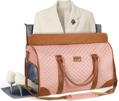 Convertible Garment Duffel Bags for Travel, Carry On Garment Bag with Shoe Co... - Image 1 of 4