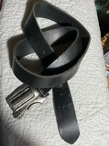 Obscure Outlaws Belt Black Gun Buckle 36-42” - Picture 1 of 6
