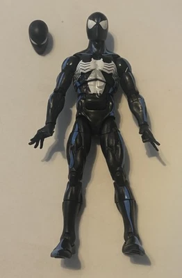 Marvel Legends Black Suit Spider-Man From Animated VHS 2-Pack 6” Loose Figure - Image 1 of 4