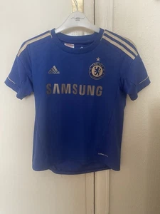 Official Chelsea Adidas Champions Of Europe Football Shirt Age 9-10 - Picture 1 of 3