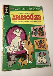 The Aristocats #1 1969 Walt Disney NO POSTER COMPLETE FAIR CONDITION L@@K! - Picture 1 of 3