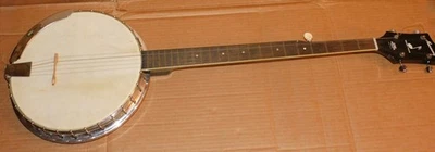 Vintage Harmony Reso Tone 5 String Banjo with Case - Image 1 of 4