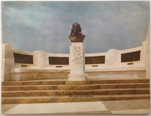 Louis Chevrolet Memorial, Indianapolis Motor Speedway Commemorative booklet 1976 - Picture 1 of 7