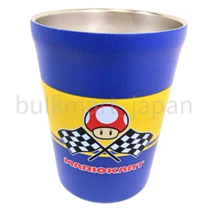 Universal Studios Japan Mariokart Tumbler Mushroom & Flag Super Nintendo World - Picture 1 of 2