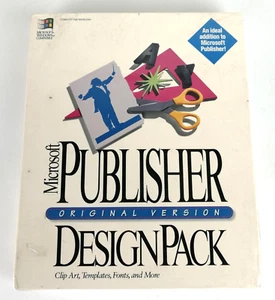 Microsoft Publisher Design Packung - Softwere - 1994 - Neu Ovp - Bild 1 von 3