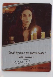 2022 Game of Thrones The Complete Series Volume 2 Carice Van Houten as #E38 ng3