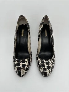 Max Studio Genuine Snakeskin Upper Leather Sole Women’s Shoes Size 8 M - Picture 1 of 24