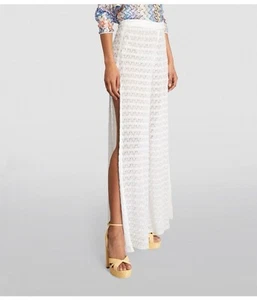 Pantalón de playa Missoni Mare blanco IT 38 XS S vestido mono - Imagen 1 de 9