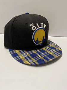 Golden State Warriors The City New Era 9FIFTY Snapback Cap Plaid Bill Team Color - Bild 1 von 9