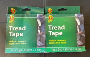 NEW LOT of 2 Duck Tread Tape Prevents Slips & Falls 1" x 5 Yards - Picture 1 of 5