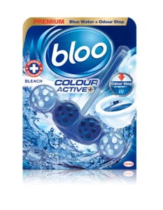 Bloo Bleach Colour Active Blue Water Toilet Rim Block 6 Packs - Picture 1 of 1