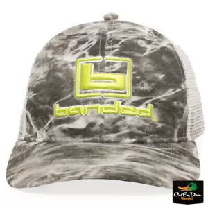 NEW BANDED GEAR FISHING TRUCKER CAP HAT - MOSSY OAK FISHING CAMO - Picture 1 of 2