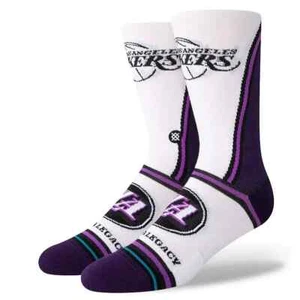Stance Los Angeles Lakers 2022/23 City Edition Crew Socks Large Men's 9-13 - Picture 1 of 4
