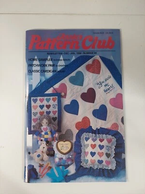 Annie's Pattern Club # 48 Dec 1988 Crochet Cross Stitch Sewing Craft Patterns  - Image 1 of 4