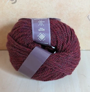 Sirdar Click Chunky With Wool RED Shade 130 Lot 6276 Discontinued 50g Yarn Ball - Picture 1 of 2